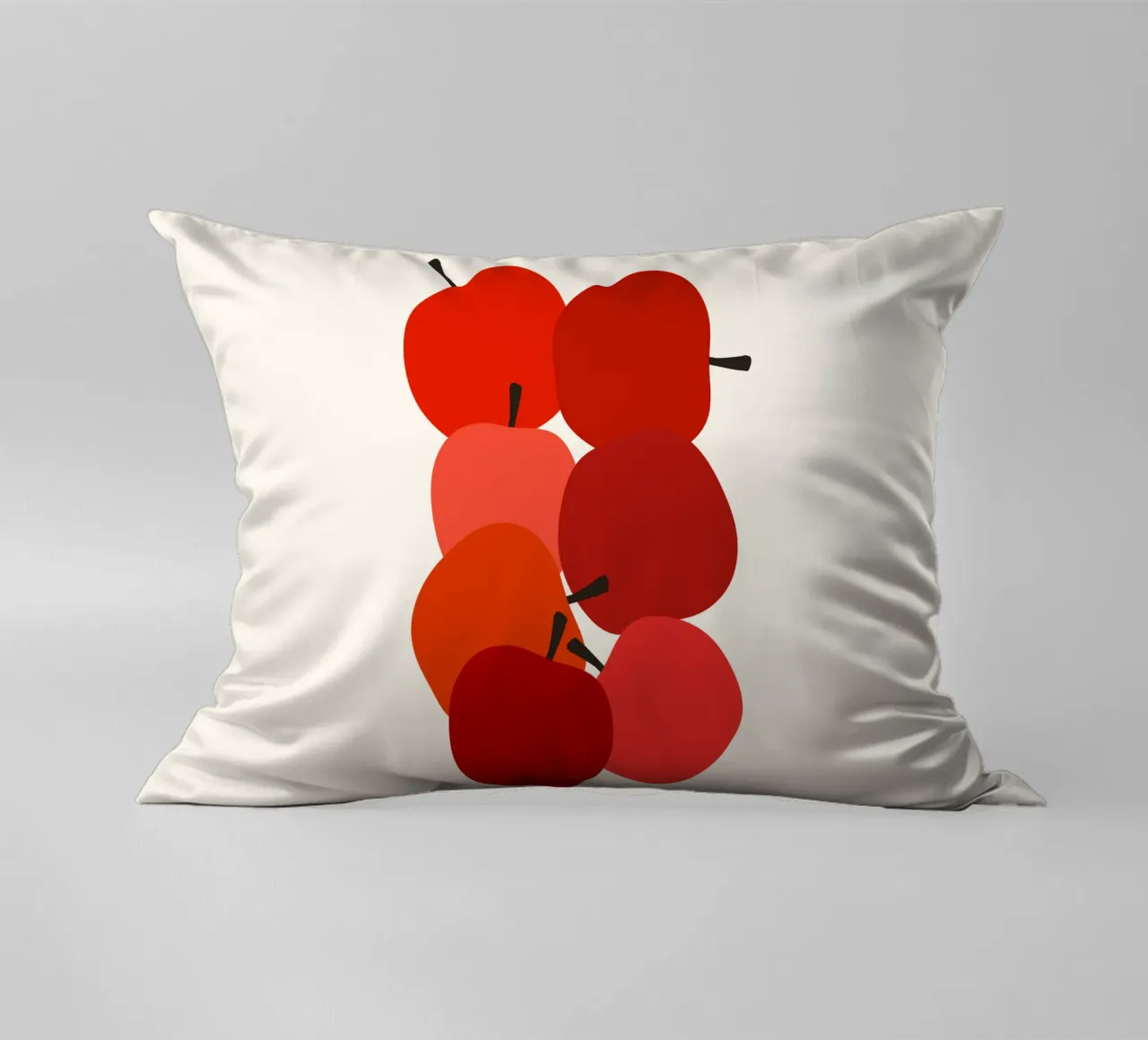 Red apples cuscino da TijanaArtStudio88