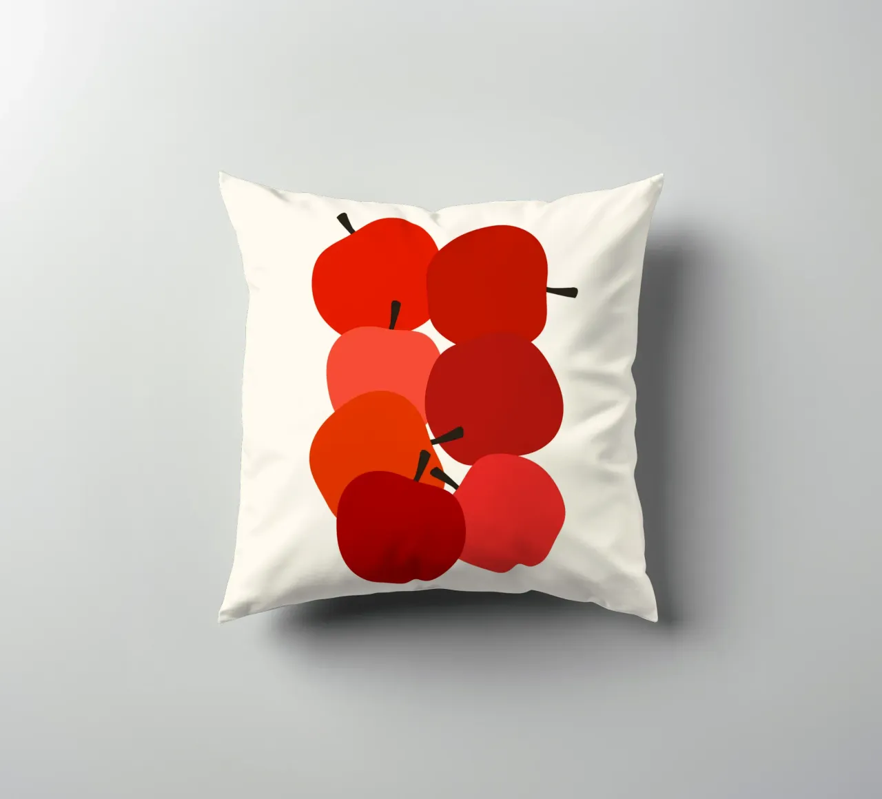 Red apples cuscino da TijanaArtStudio88