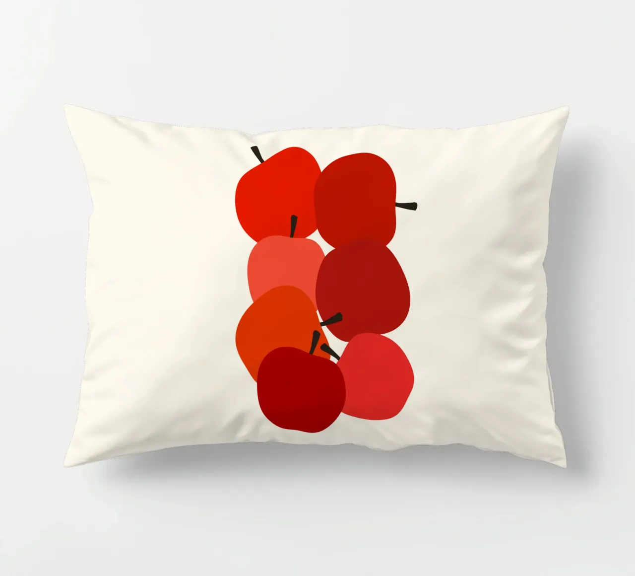 Red apples cuscino da TijanaArtStudio88
