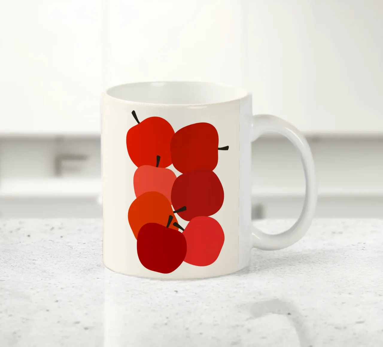 Red apples tazza in ceramica da TijanaArtStudio88