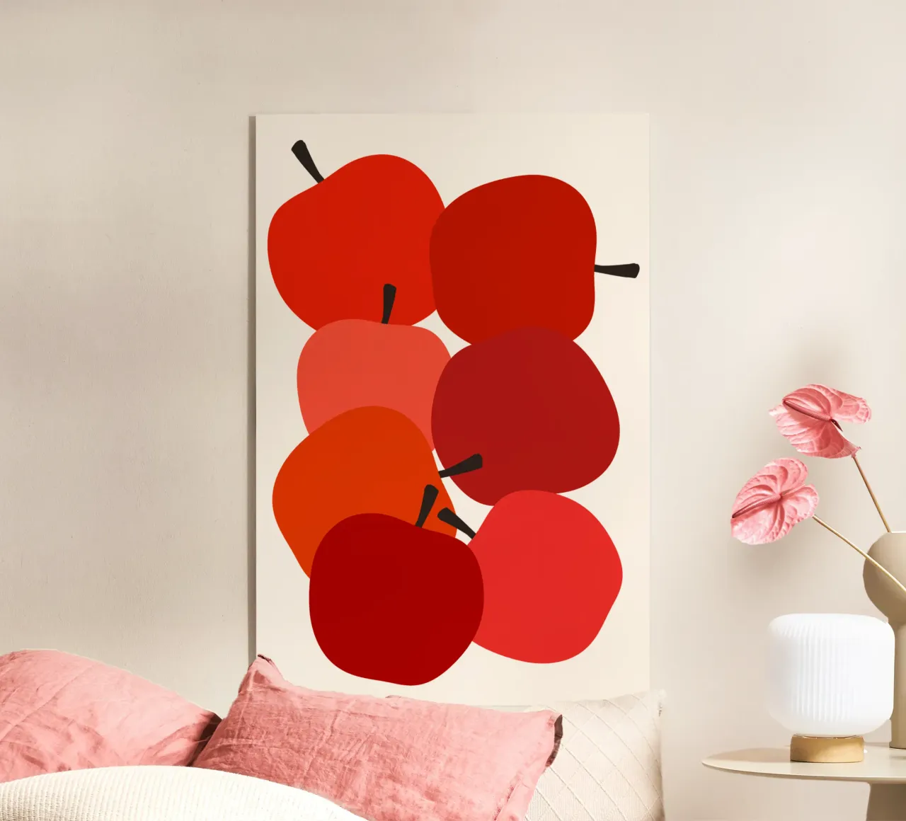 Red apples plexiglass da TijanaArtStudio88