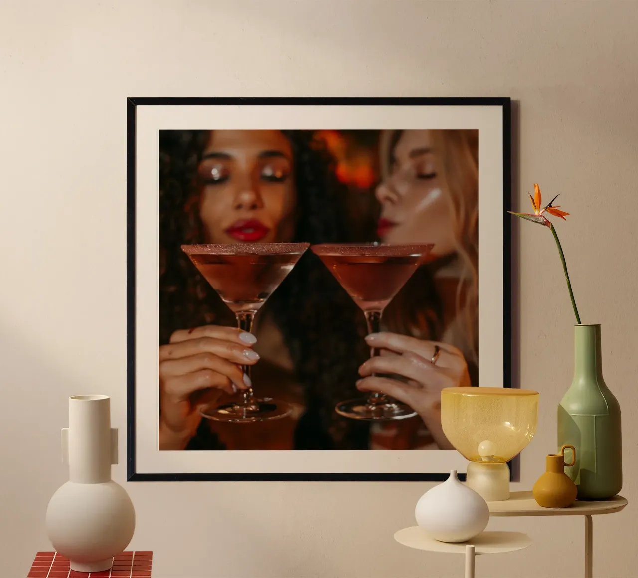 Fard e bolle di sapone poster da StillVibe Home