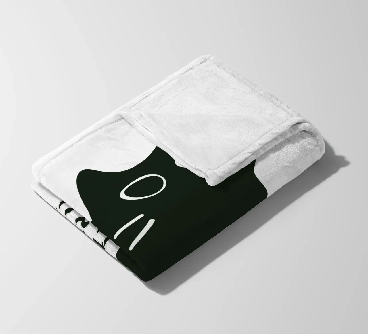 Existential Dread Cat coperta in pile da Melty Shirts