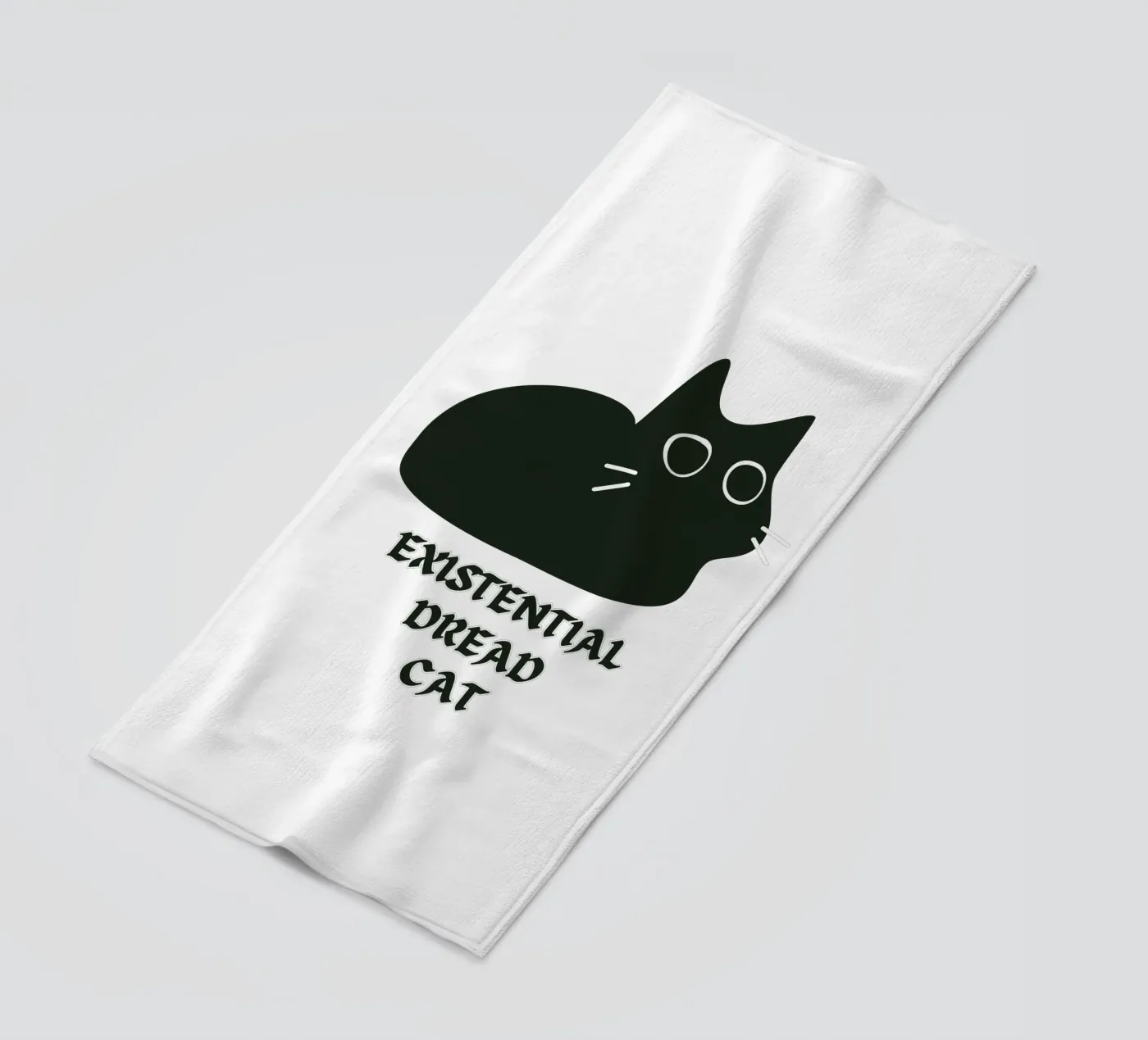 Existential Dread Cat telo mare da Melty Shirts