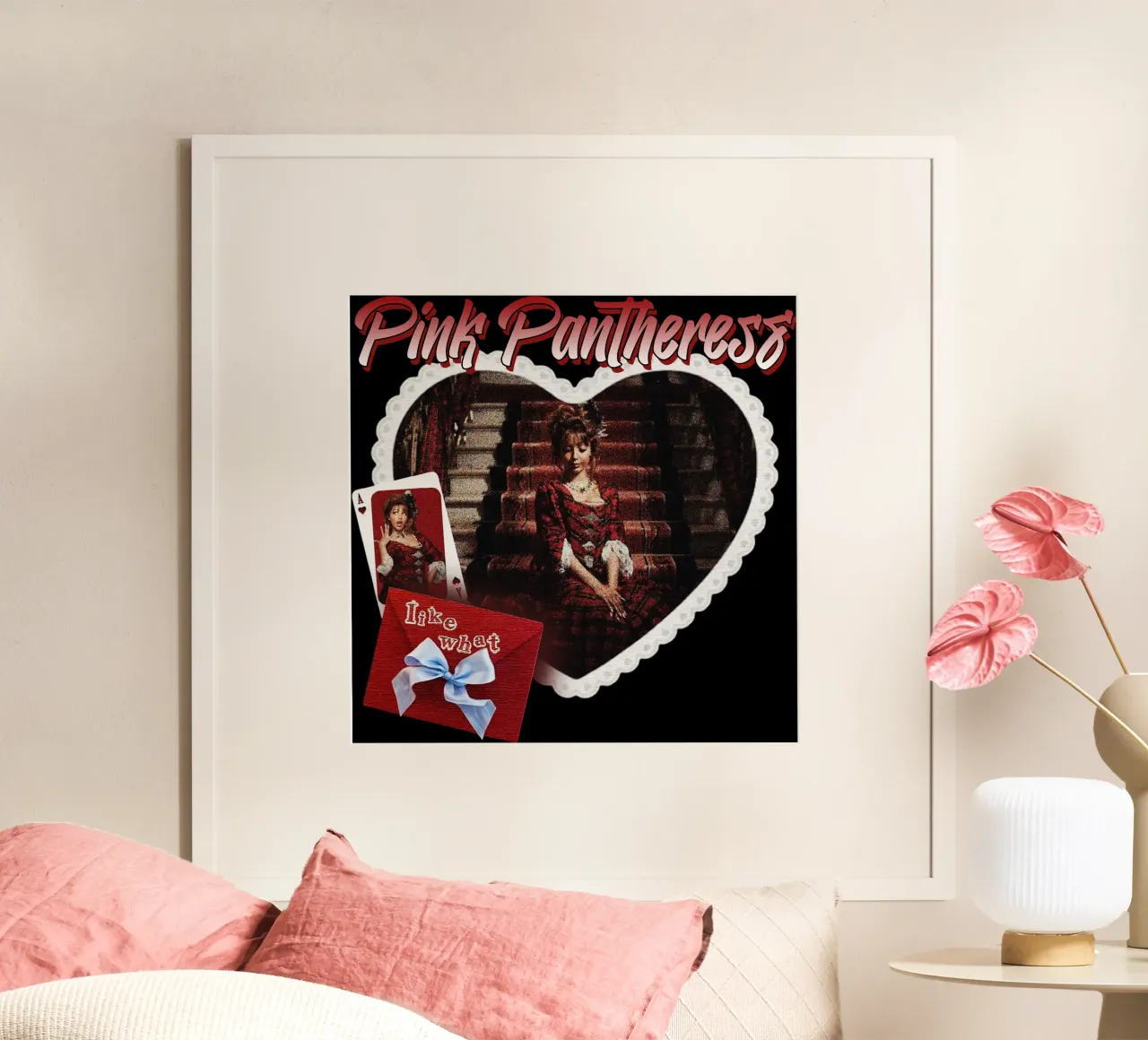 come What - Maglietta classica Pantheress rosa poster da mannys_artt