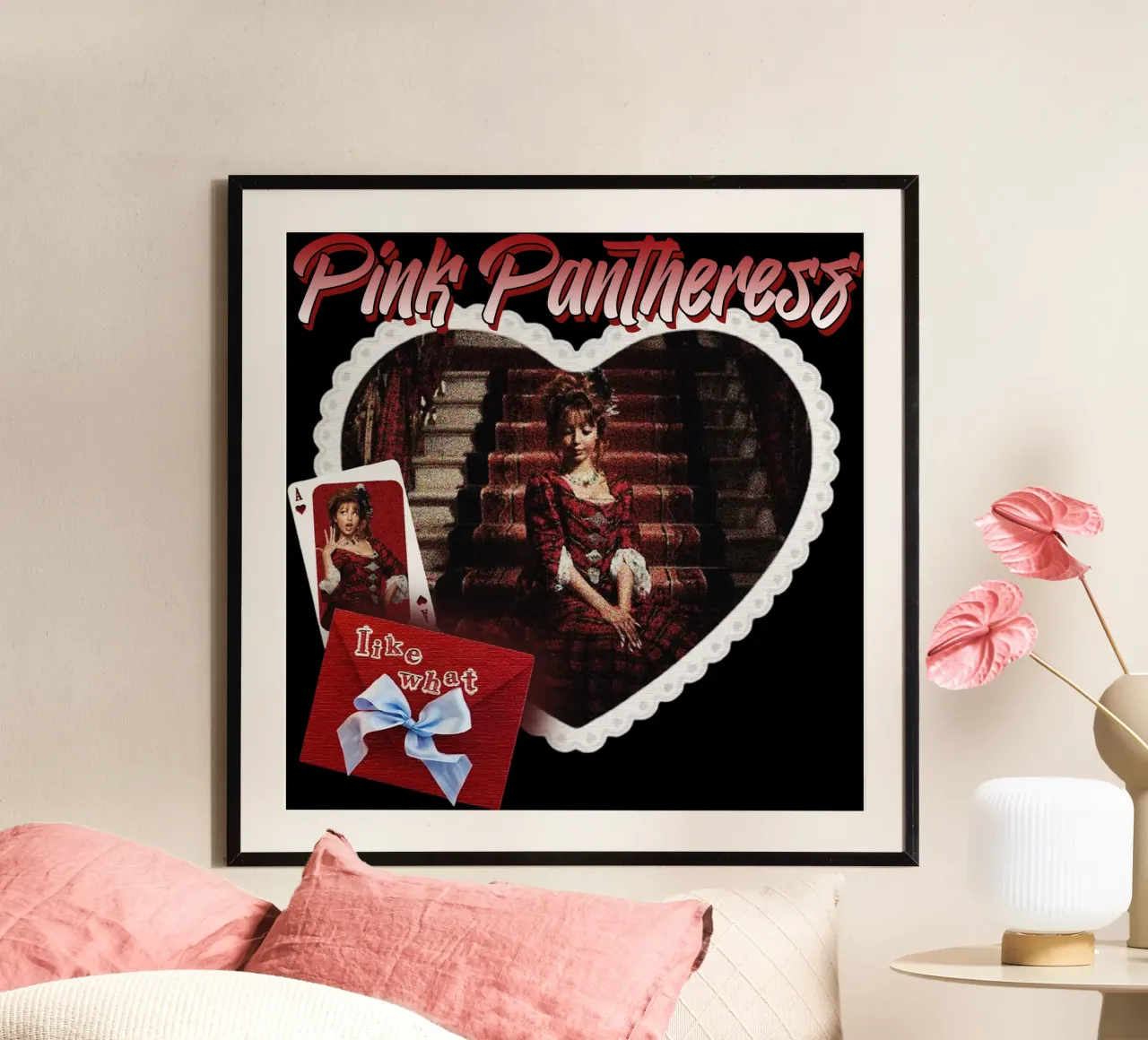 come What - Maglietta classica Pantheress rosa poster da mannys_artt