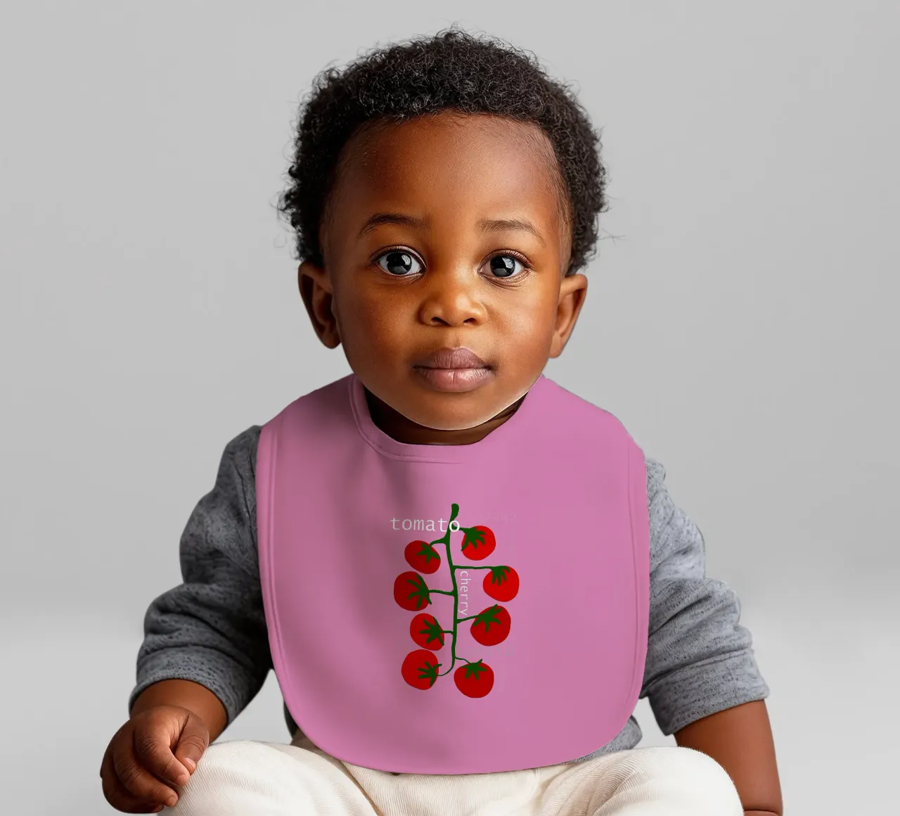 Cherry Tomato bavaglino da TijanaArtStudio88