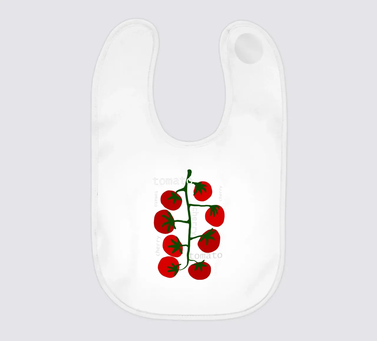 Cherry Tomato bavaglino da TijanaArtStudio88