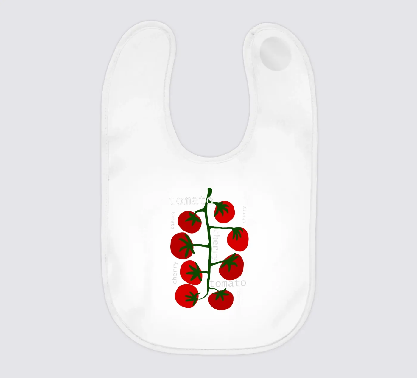 Cherry Tomato Babylätzchen von TijanaArtStudio88