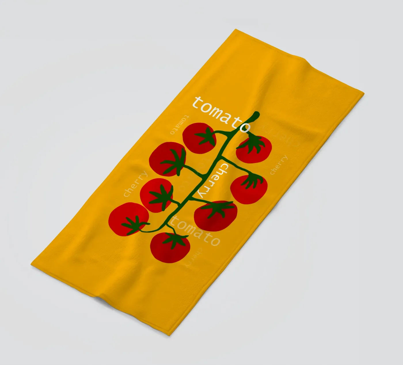 Cherry Tomato telo mare da TijanaArtStudio88