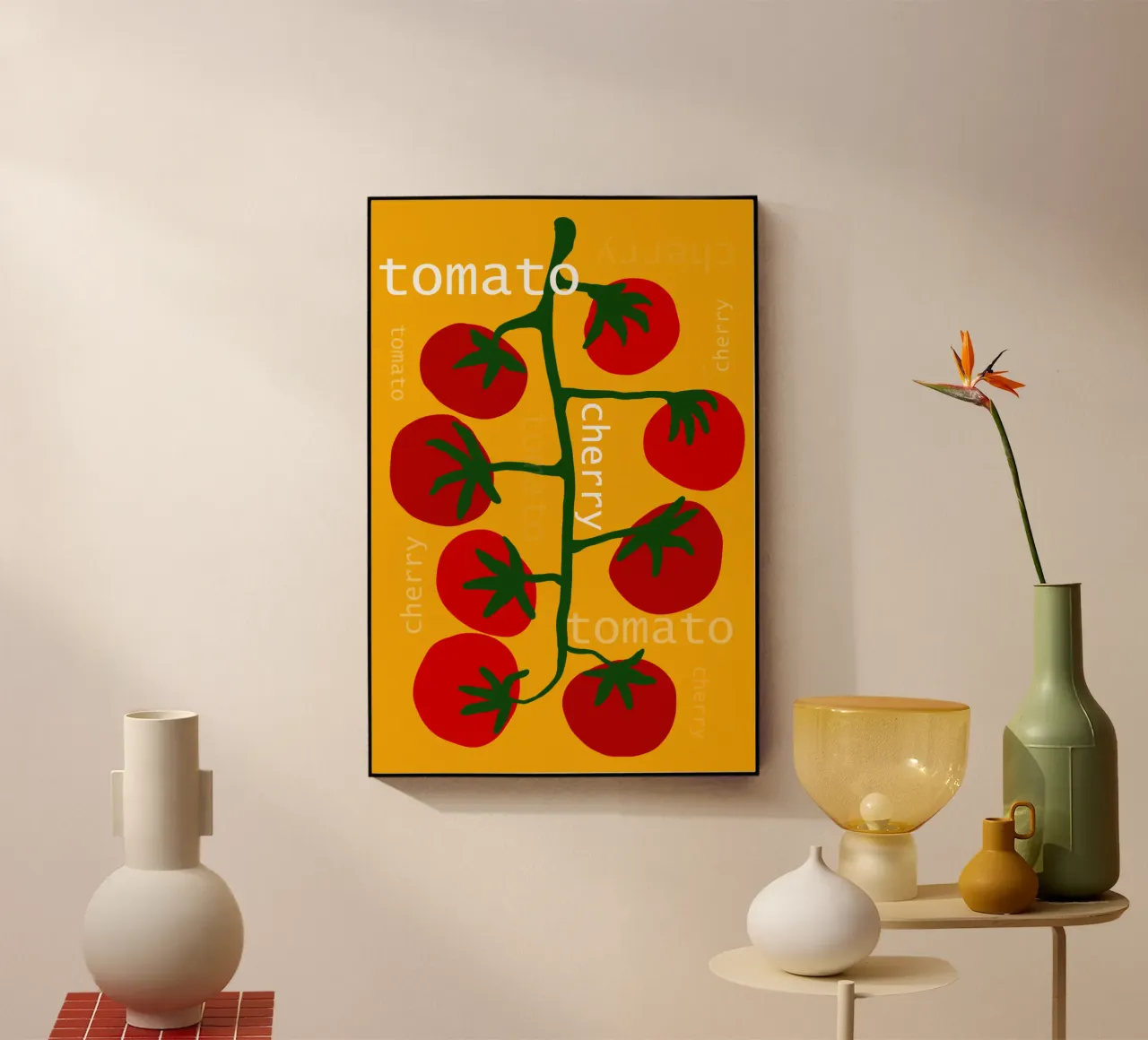 Cherry Tomato plexiglass da TijanaArtStudio88