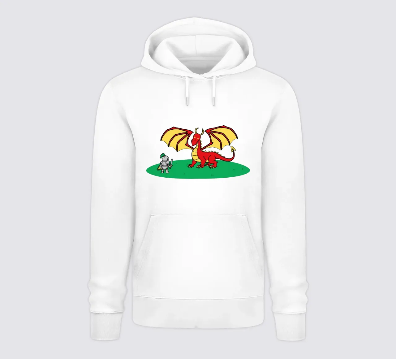 Dragon Showdown - Fantasy Encounters felpa con cappuccio da Melty Shirts