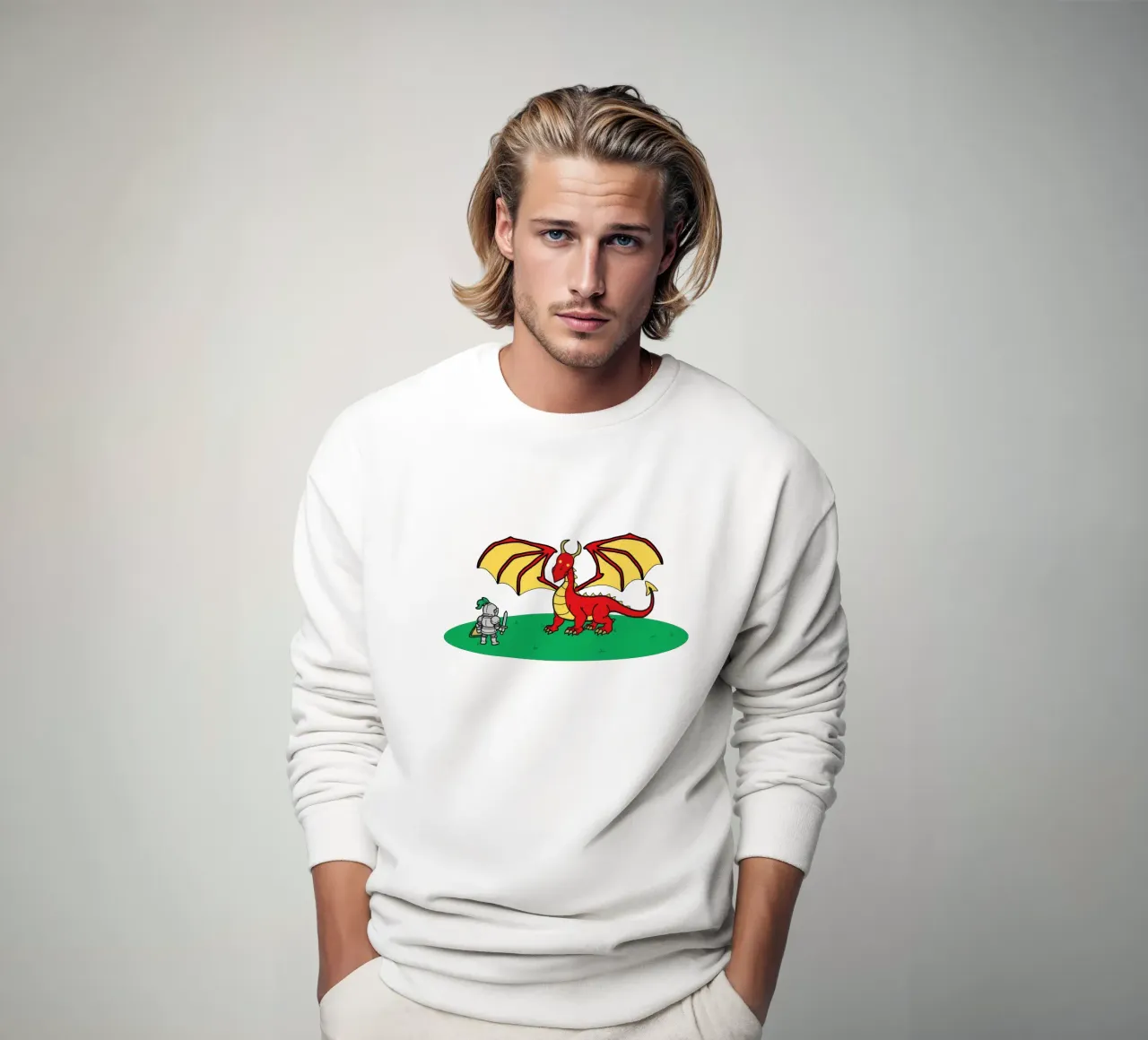 Dragon Showdown - Fantasy Encounters felpa da Melty Shirts