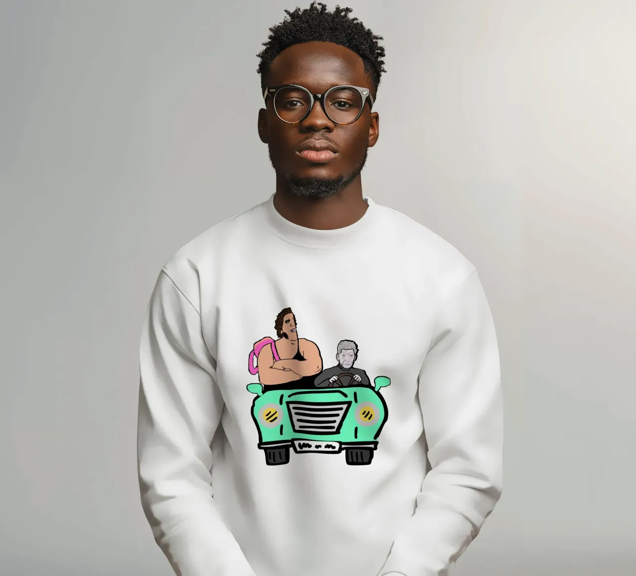 Le Carpool - Sam and Andre felpa da Melty Shirts