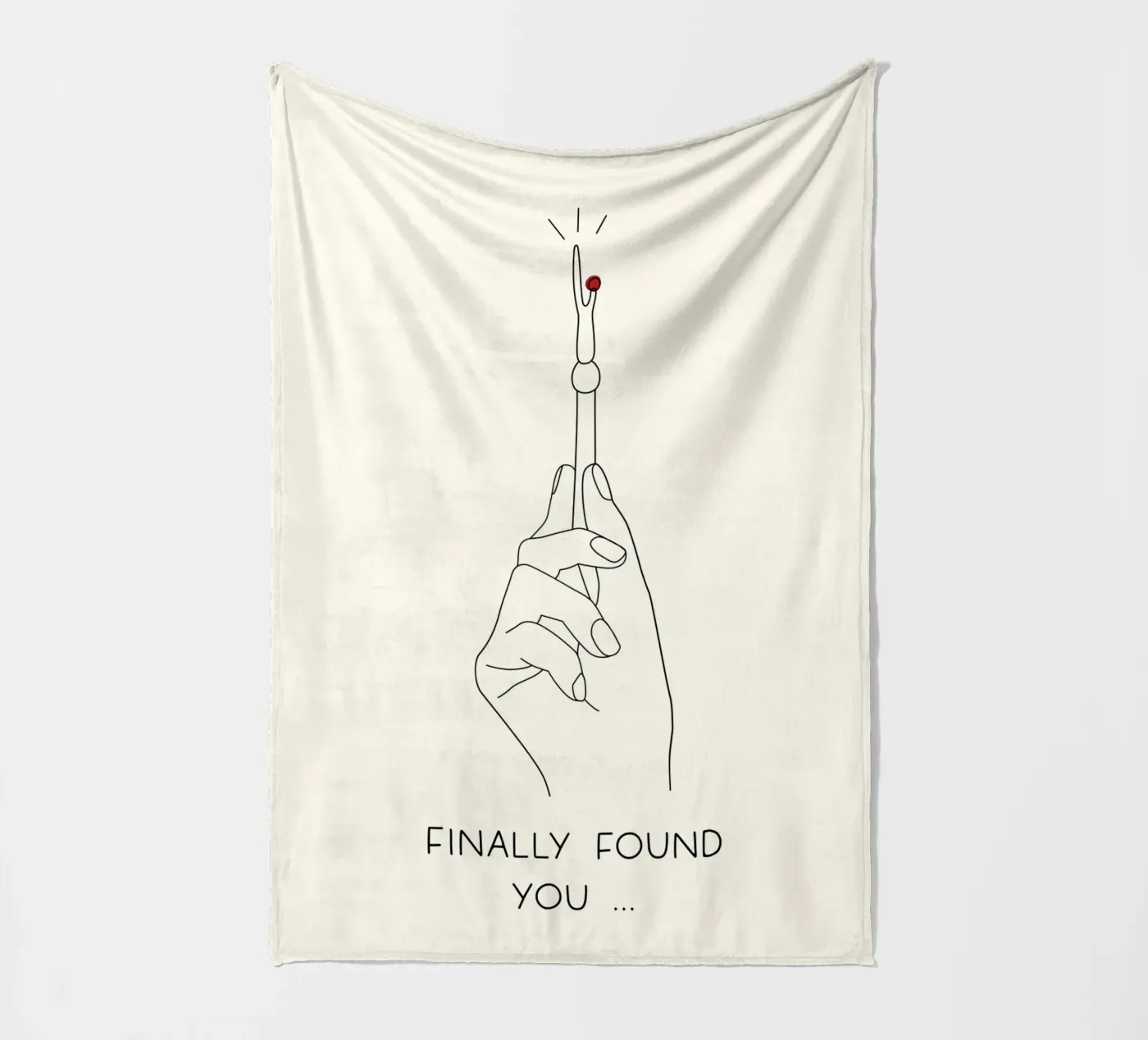 finally found you Fleecedecke von vintageshop