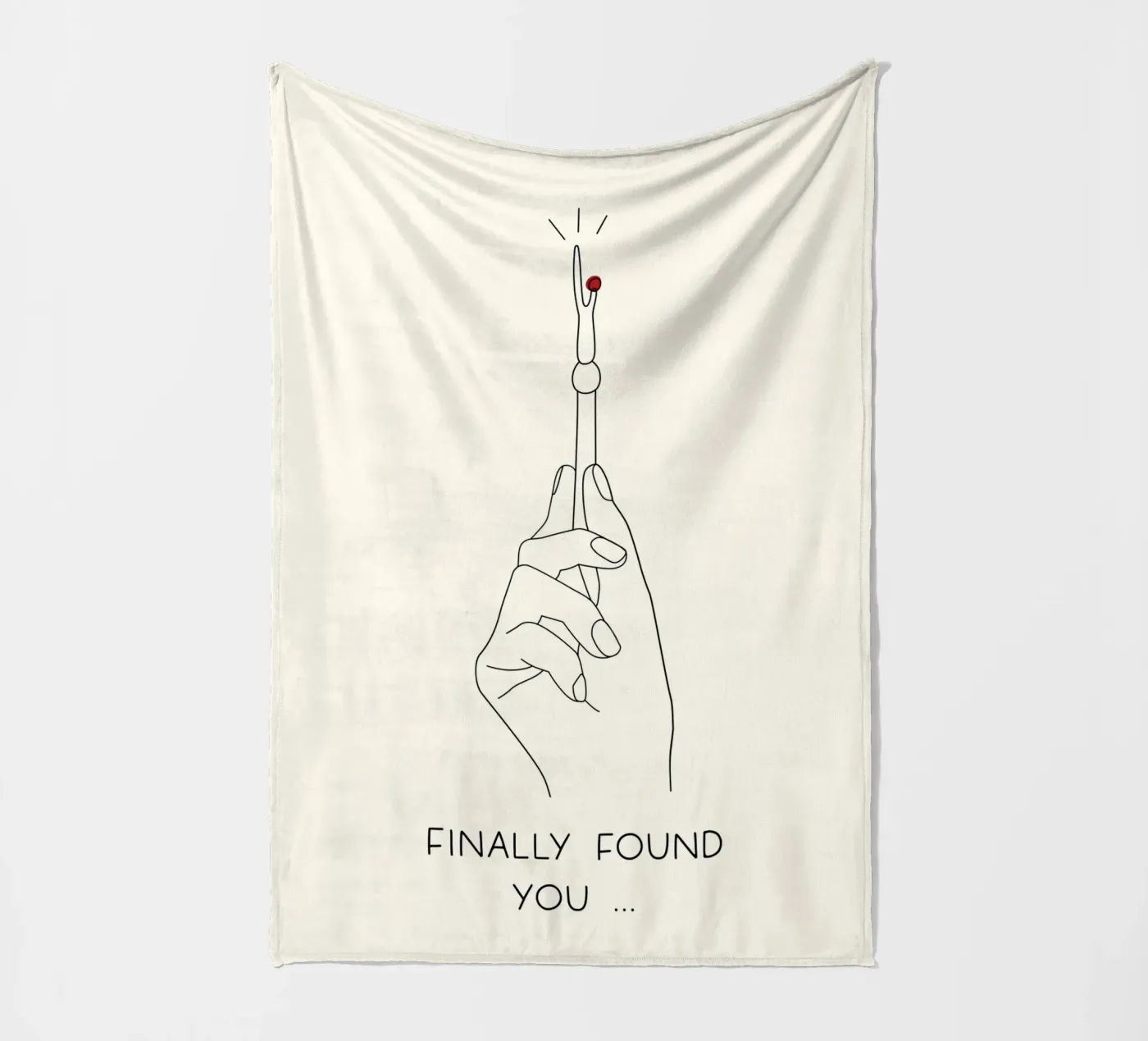 finally found you Fleecedecke von vintageshop
