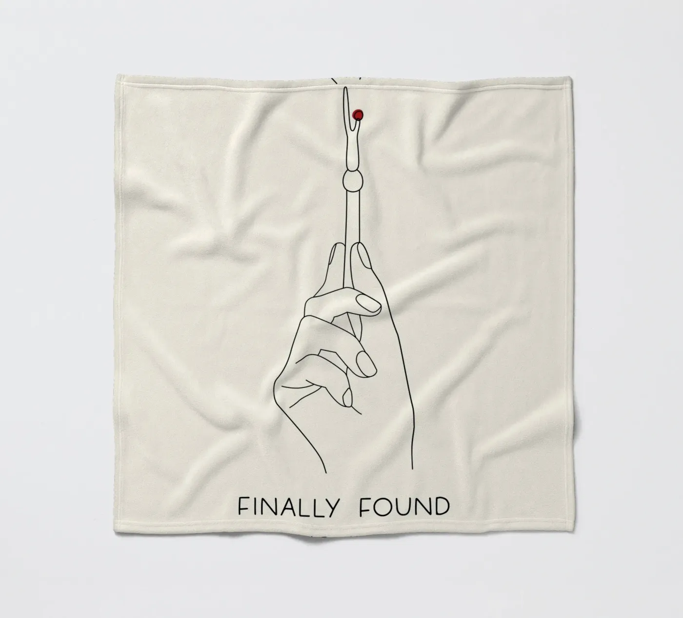 finally found you Fleecedecke von vintageshop