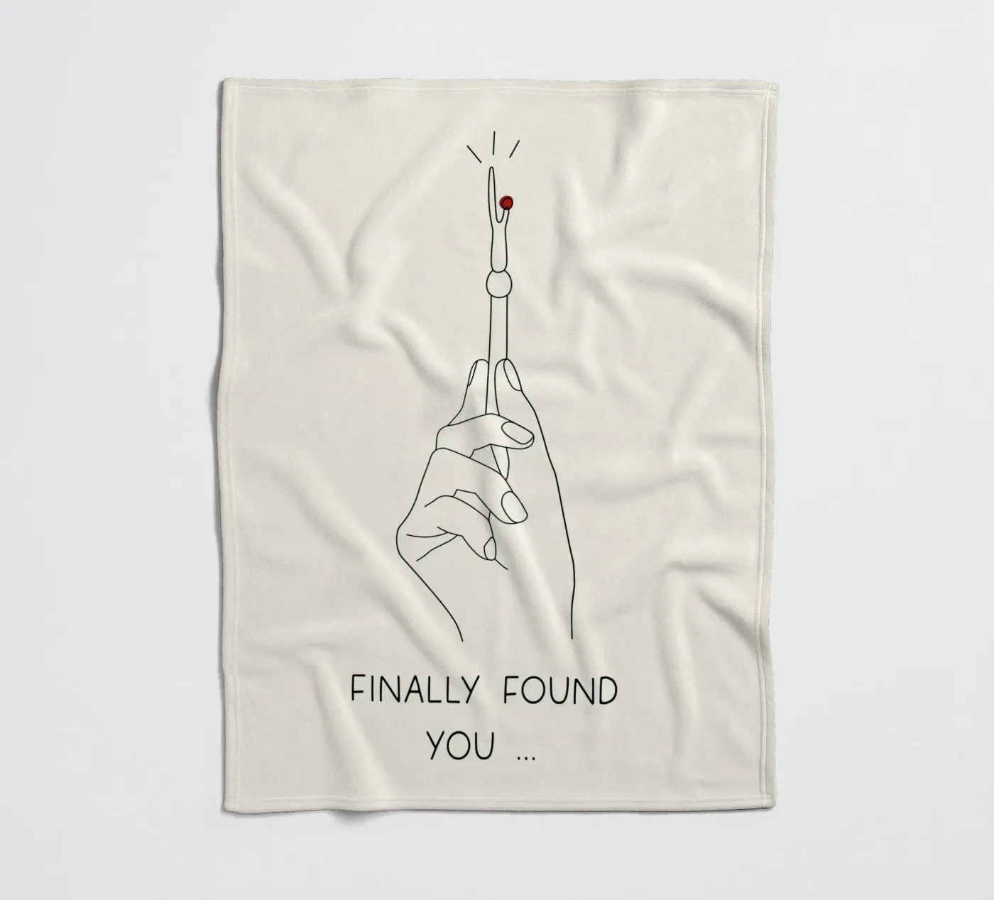 finally found you Fleecedecke von vintageshop