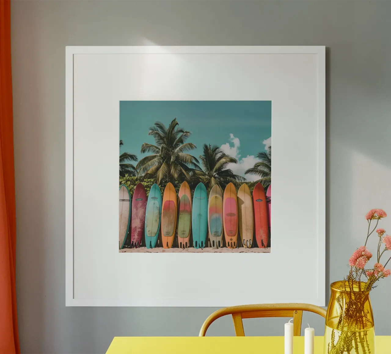 Estate tropicale senza fine poster da StillVibe Home