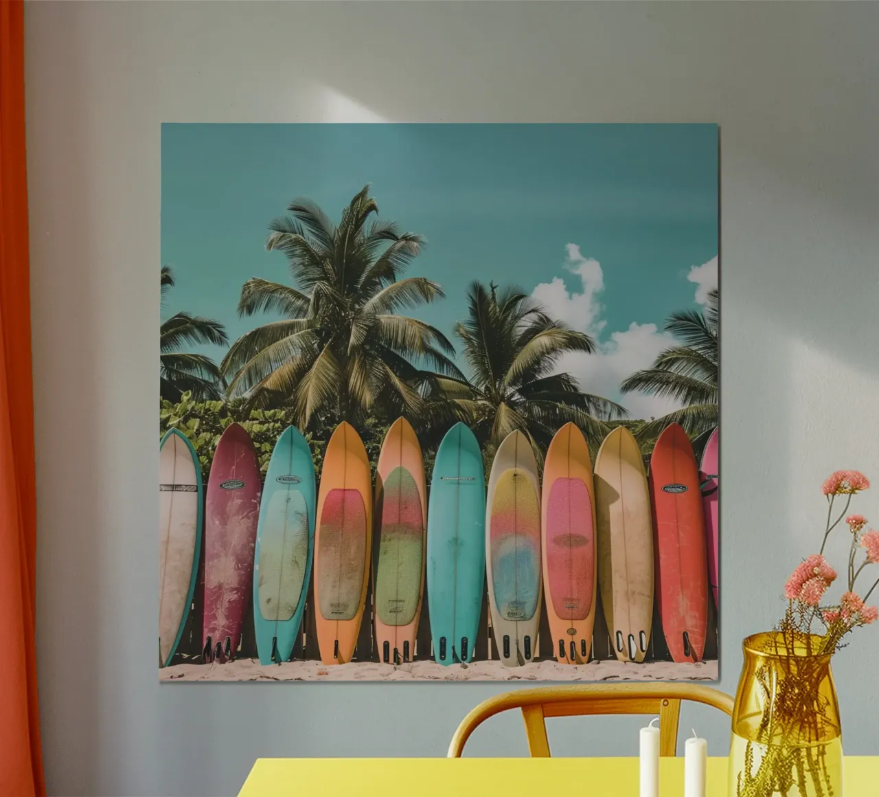 Estate tropicale senza fine poster da StillVibe Home