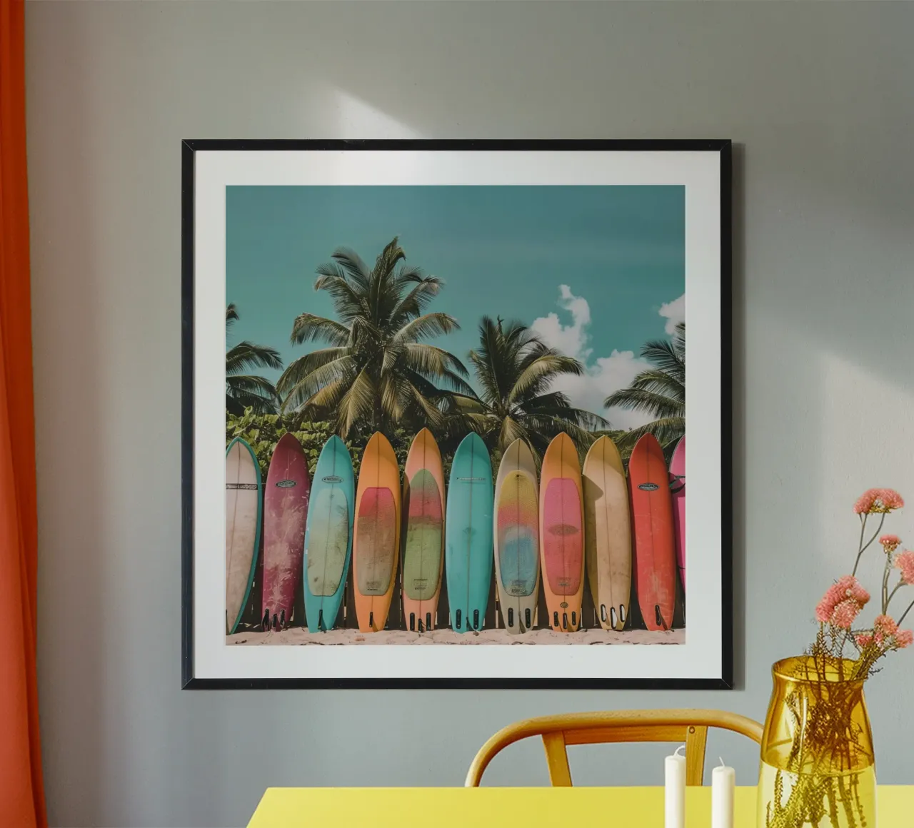 Estate tropicale senza fine poster da StillVibe Home