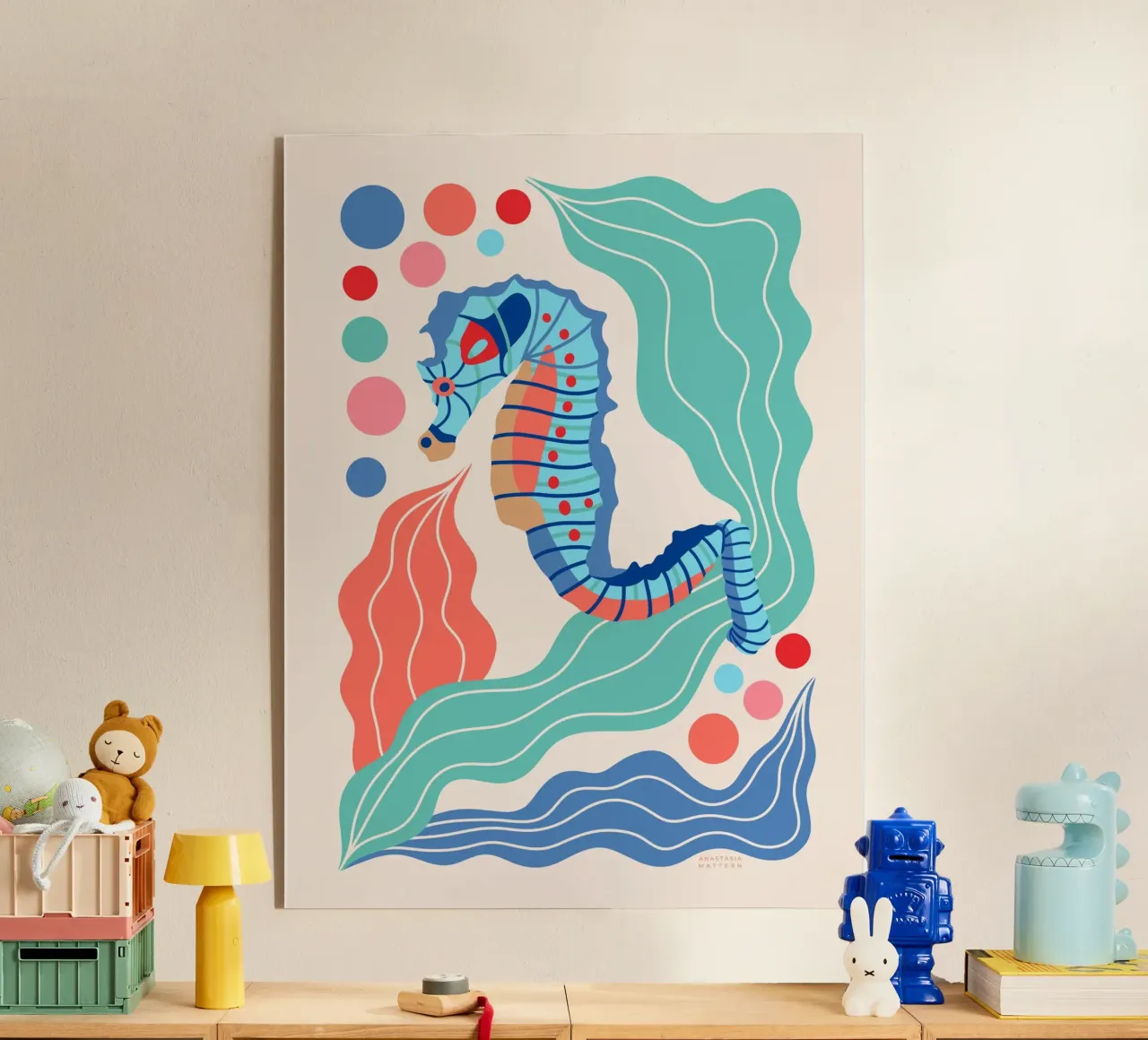 CAVALLINO plexiglass da Anastasia Mattern