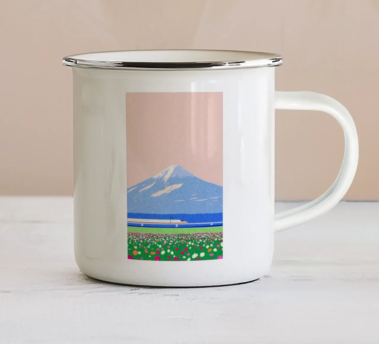 spring horizon tazza in smalto da mip of map