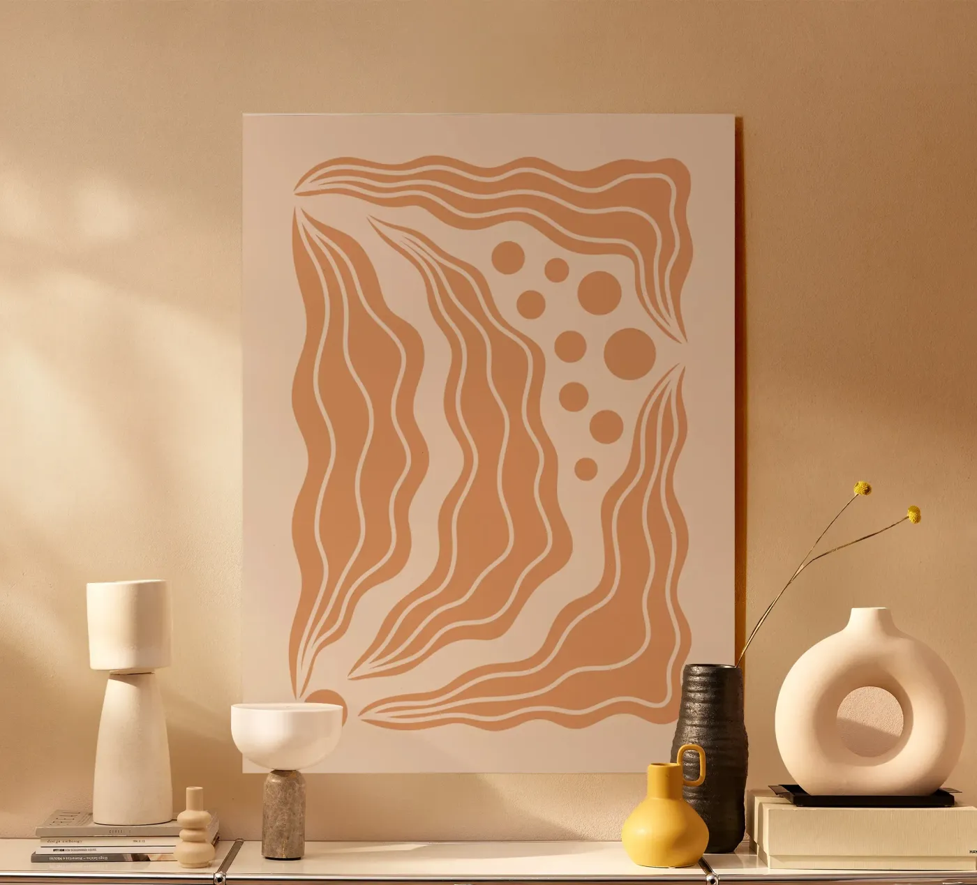 IN THE FLOW acrylic glass by Anastasia Mattern