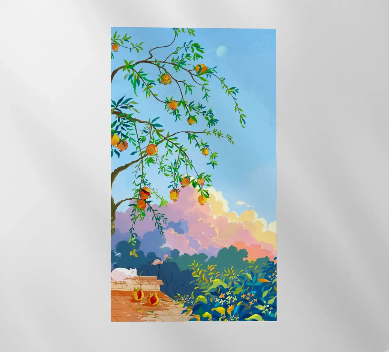 resting cat idyllic pellicola backlit da mip of map