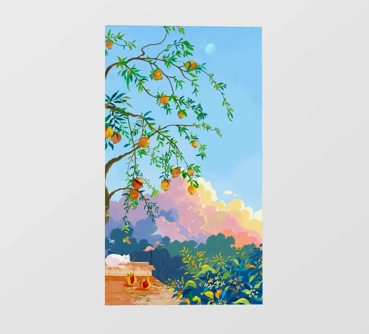 resting cat idyllic pellicola backlit da mip of map