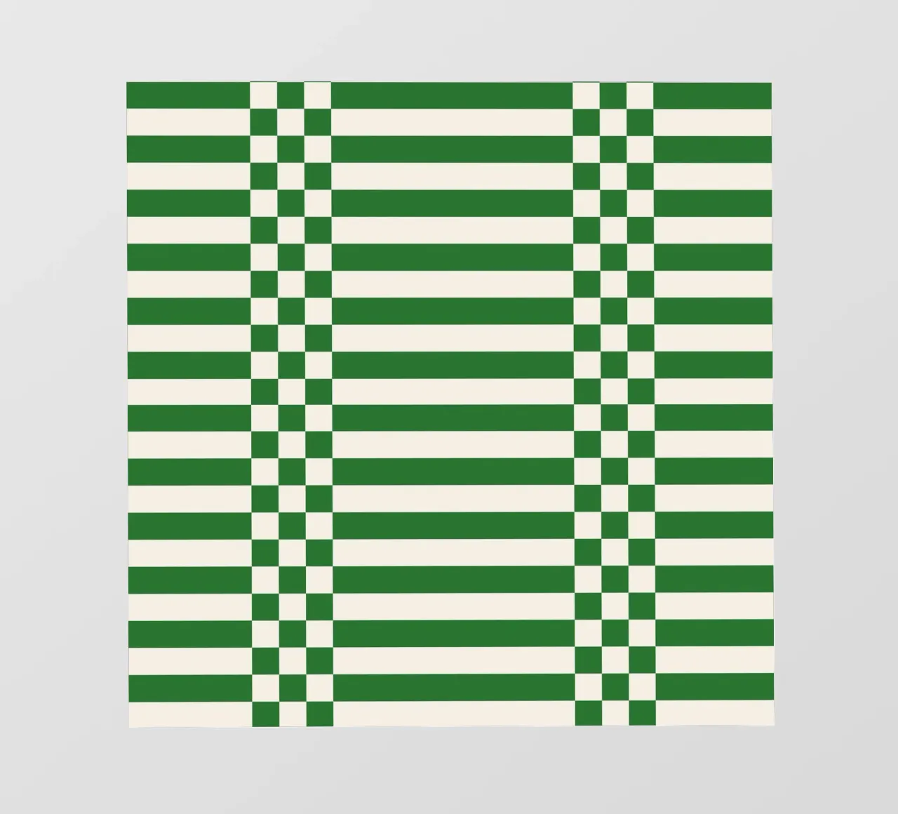 Green checks and lines pellicola backlit da TijanaArtStudio88