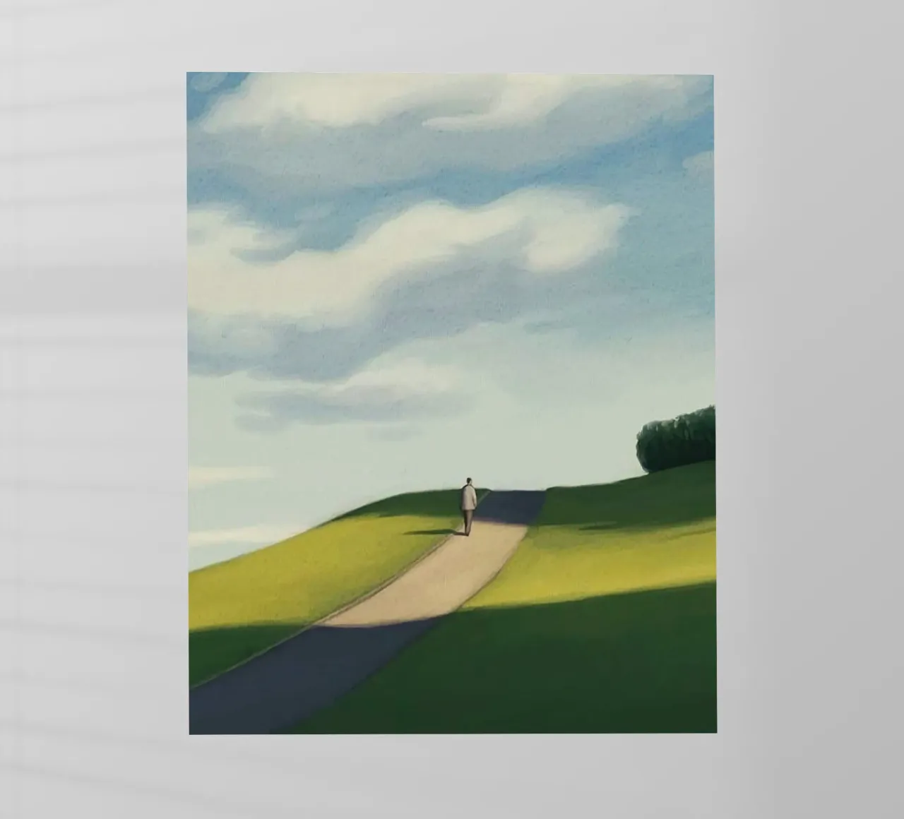gradient sky countryside serenity pellicola backlit da mip of map