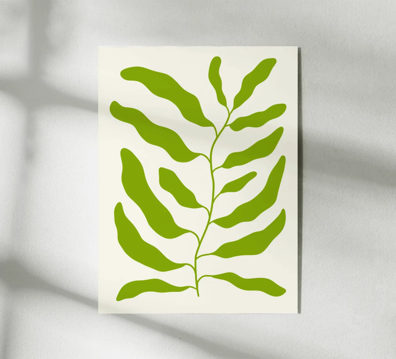 Green leaves plexiglass da TijanaArtStudio88