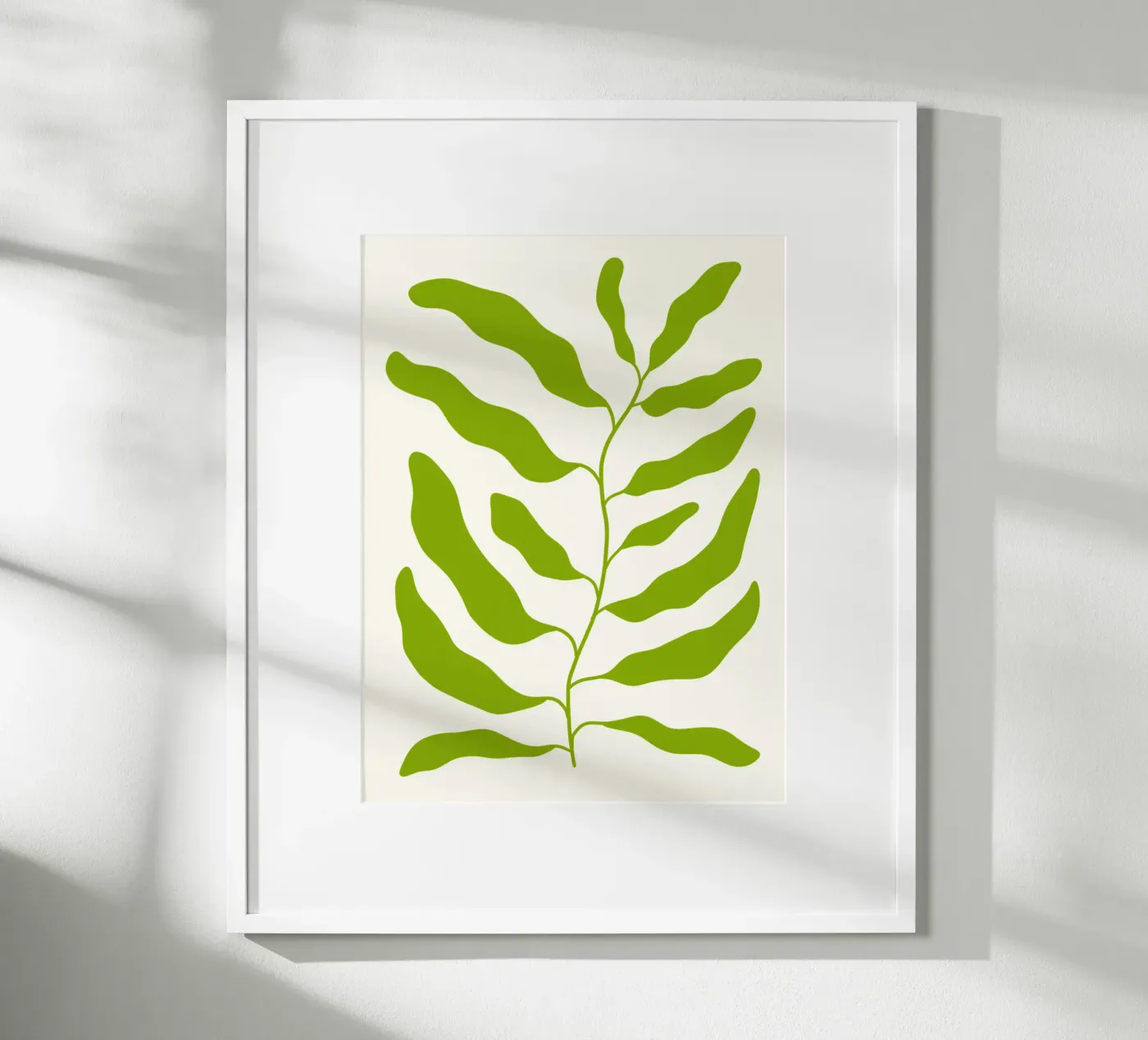 Green leaves poster da TijanaArtStudio88
