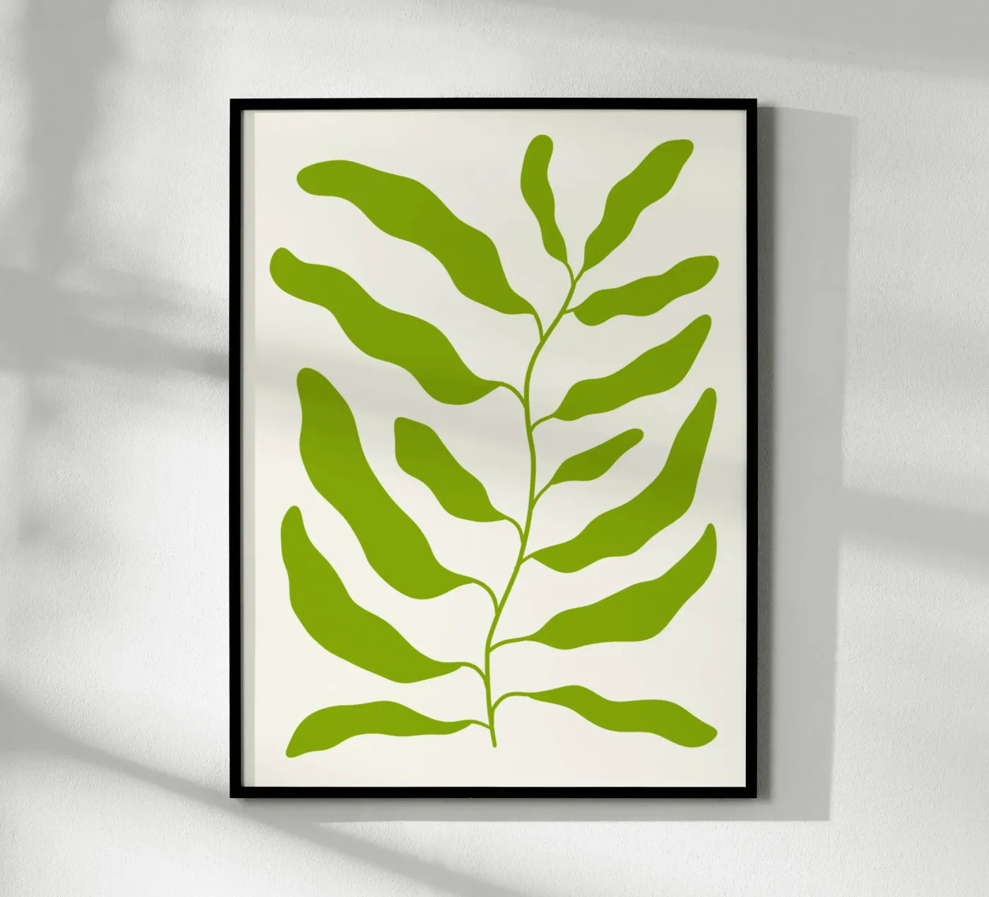 Green leaves poster da TijanaArtStudio88