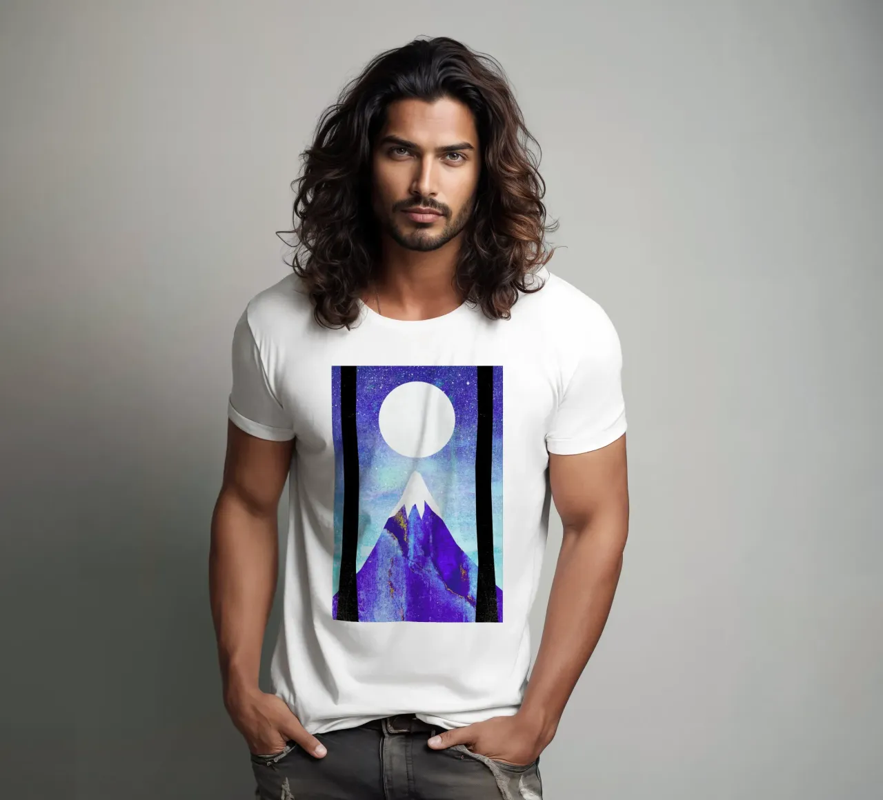 Two Worlds Part 1 t-shirt da Elisabeth Fredriksson