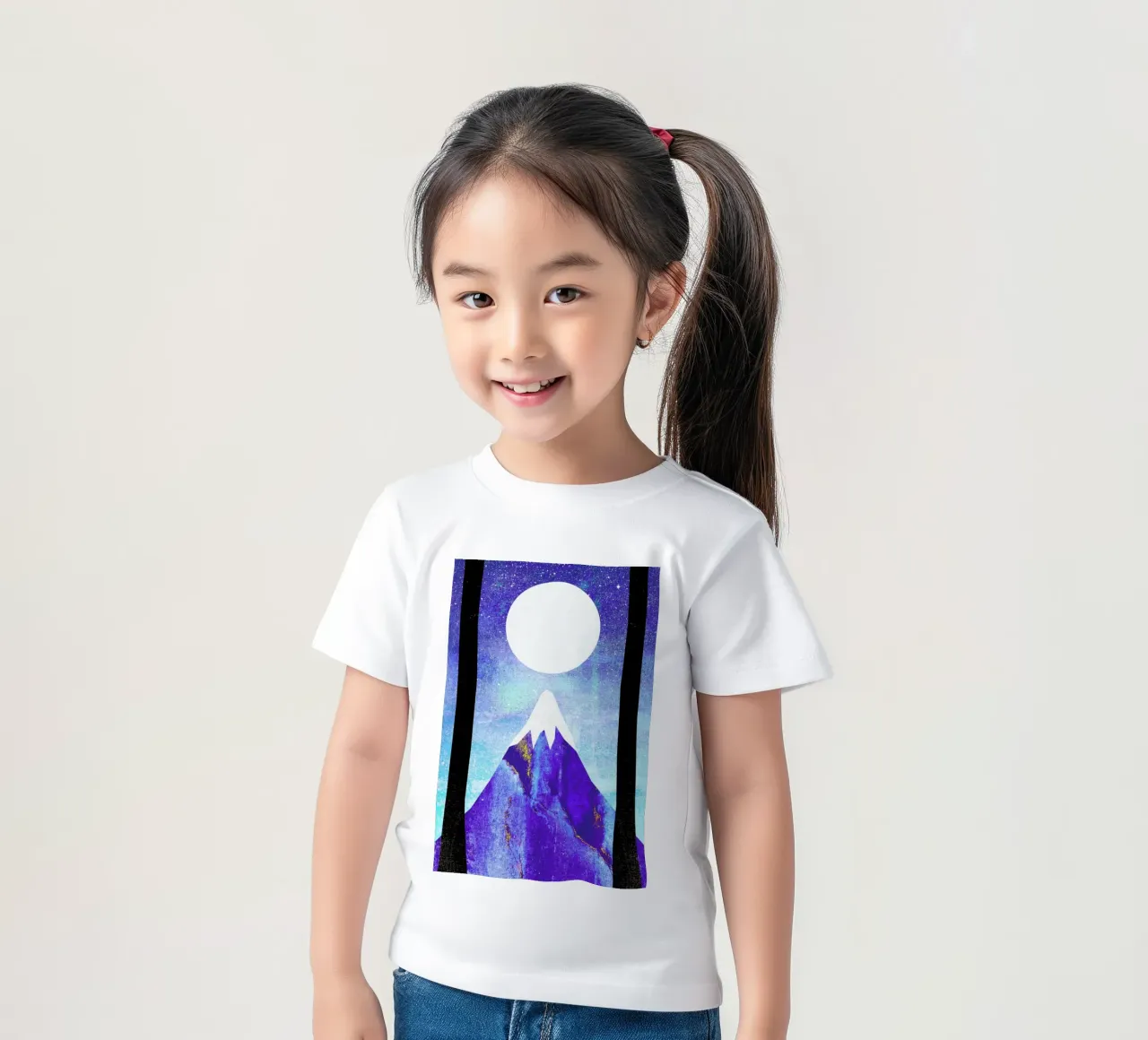 Two Worlds Part 1 t-shirt bambini da Elisabeth Fredriksson