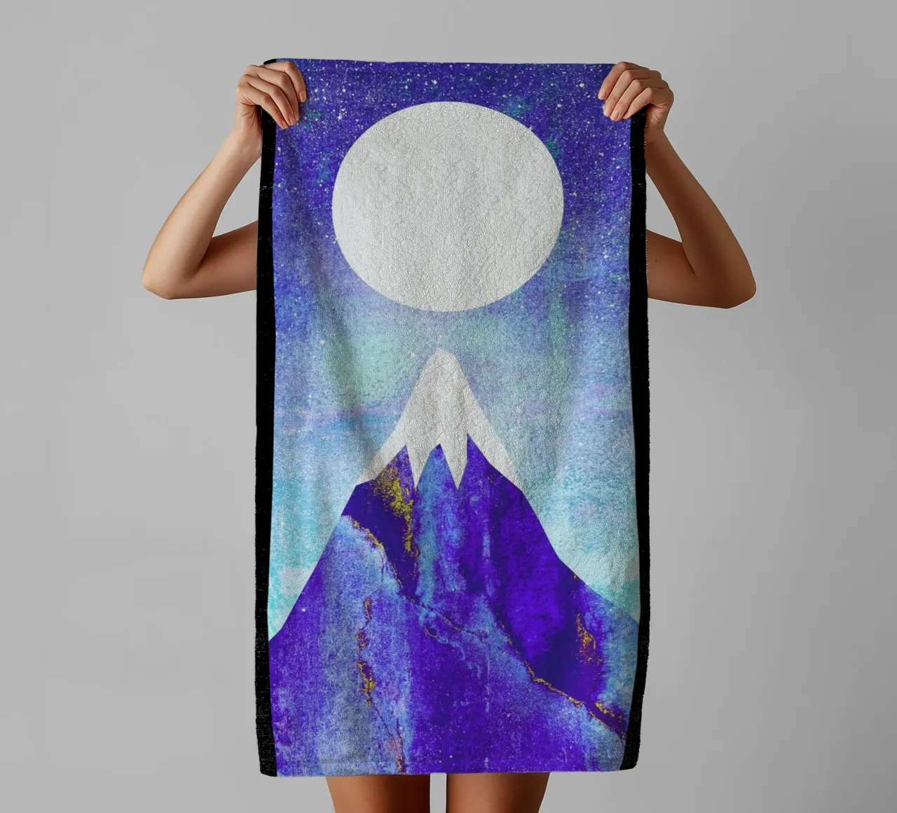 Two Worlds Part 1 asciugamano da bagno da Elisabeth Fredriksson