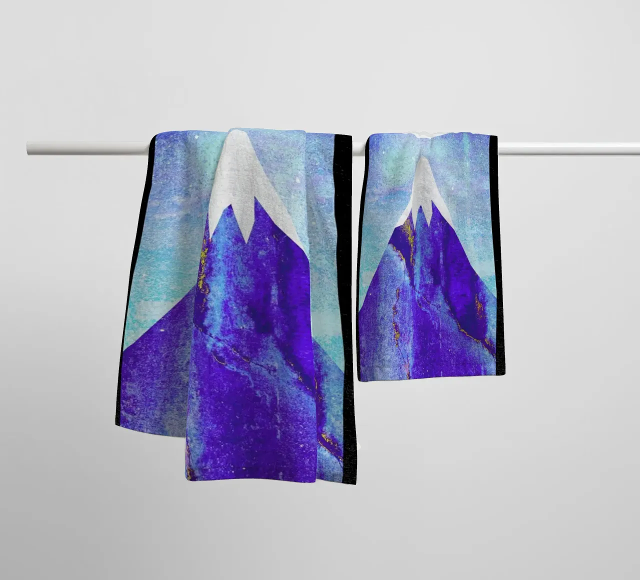 Two Worlds Part 1 asciugamano da bagno da Elisabeth Fredriksson