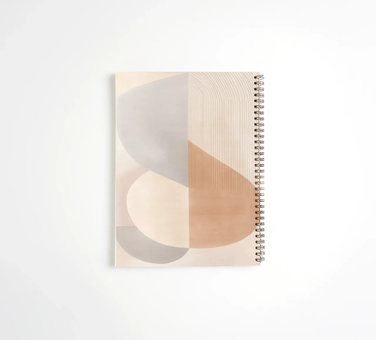 Scandinavian abstract spiral notebook by Imagine