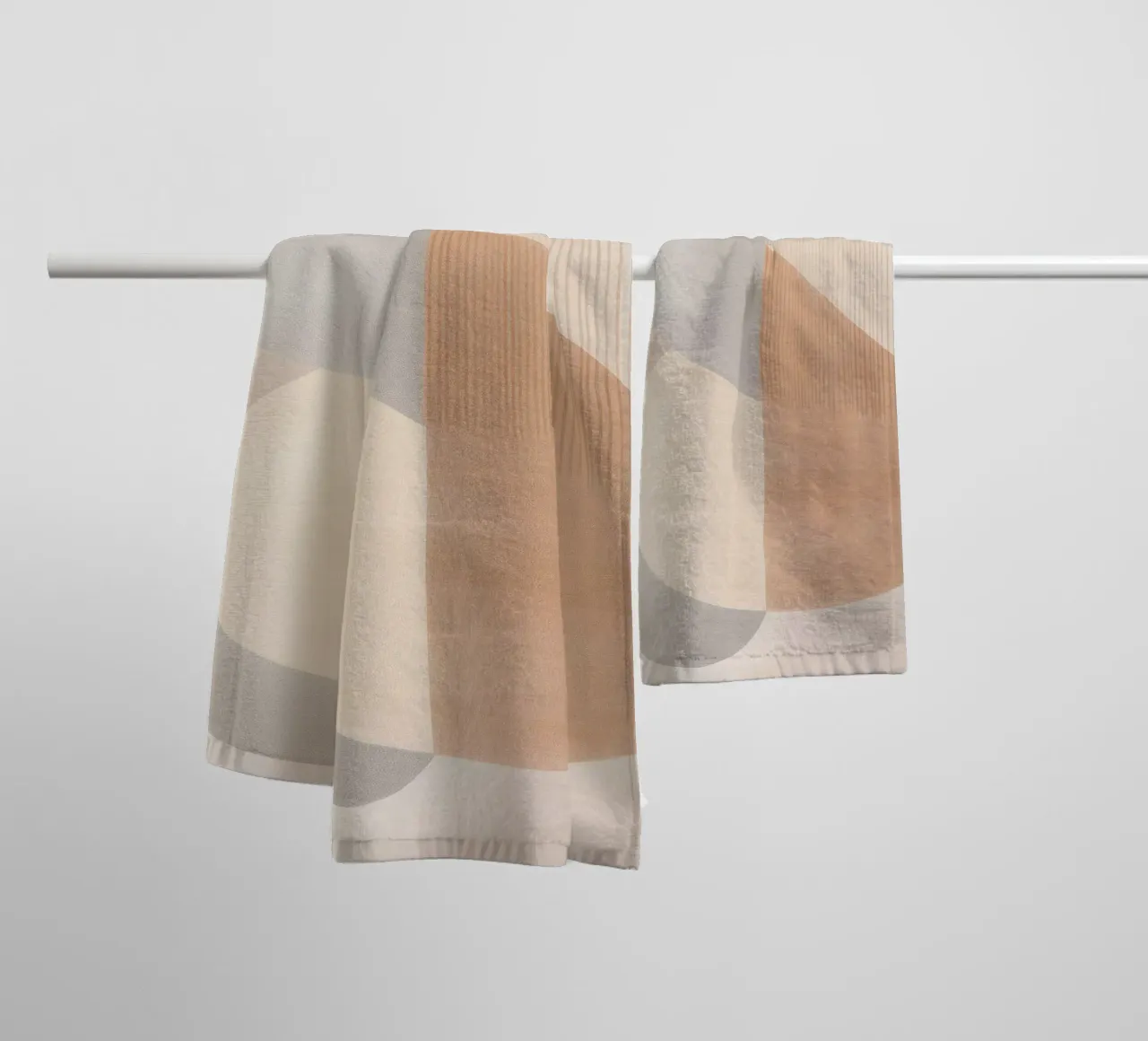 Astratto scandinavo asciugamano da bagno da Imagine