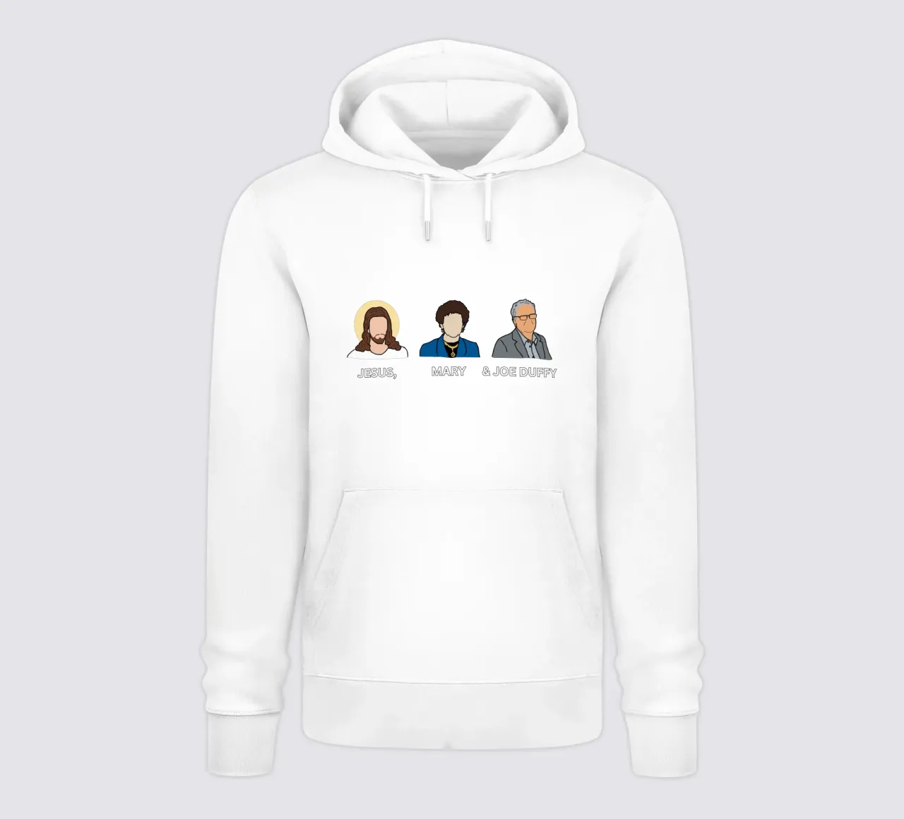 JESUS, MARY AND JOE DUFFY - Support Squad felpa con cappuccio da Melty Shirts