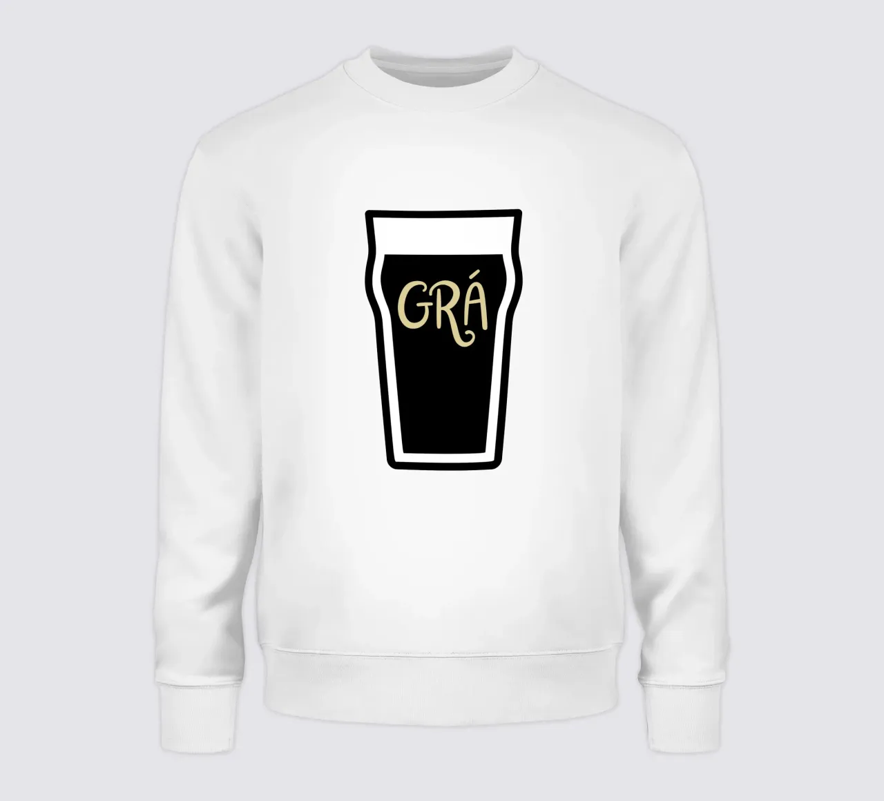 Grá for a Pint - Irish Language Gifts felpa da Melty Shirts