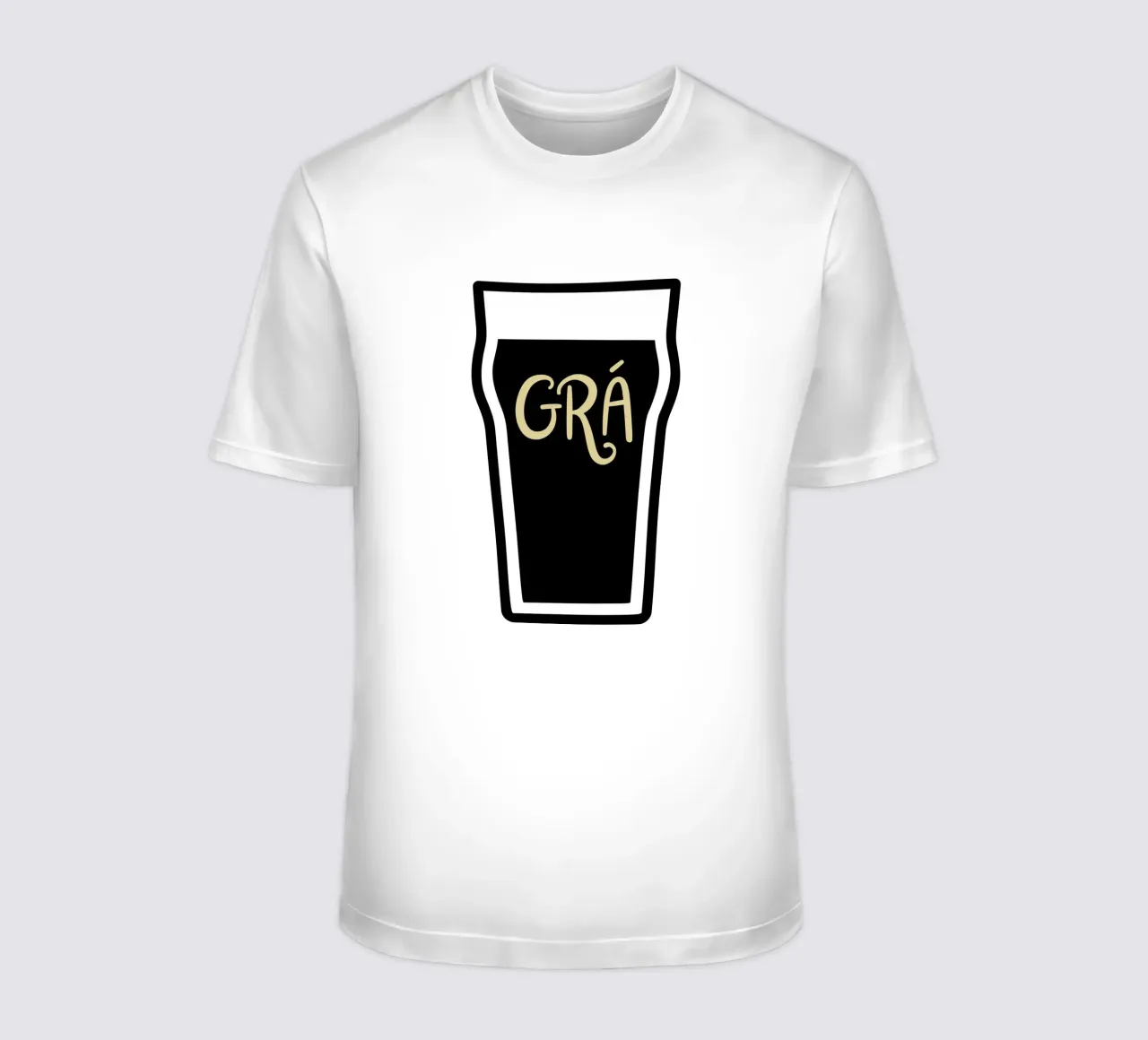 Grá for a Pint - Irish Language Gifts t-shirt da Melty Shirts
