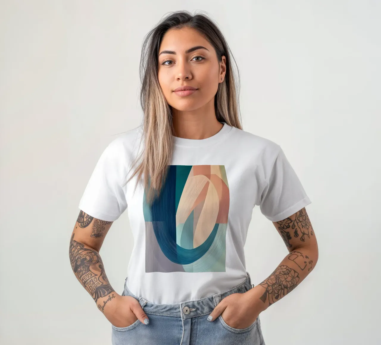 Forme astratte t-shirt da Imagine