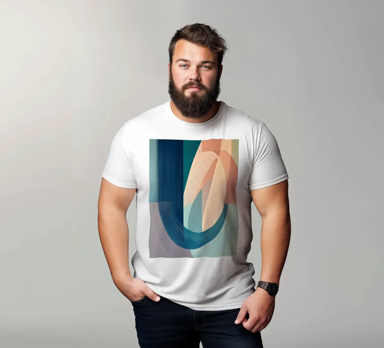 Forme astratte t-shirt da Imagine