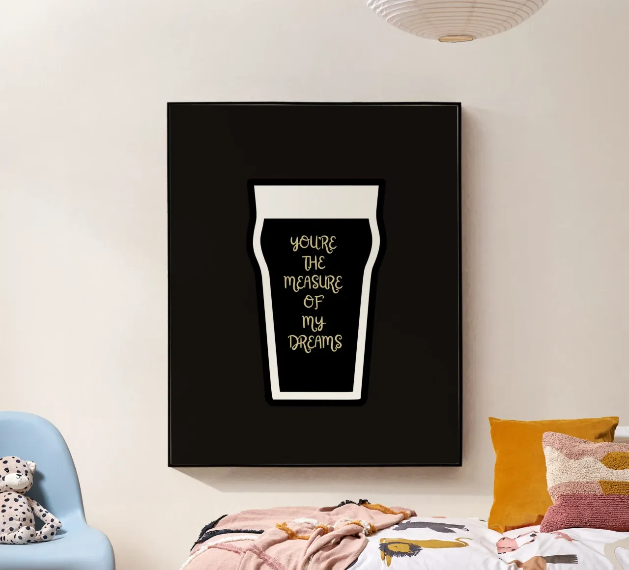 You're the measure of my Dreams - Irish song lyrics plexiglass da Melty Shirts
