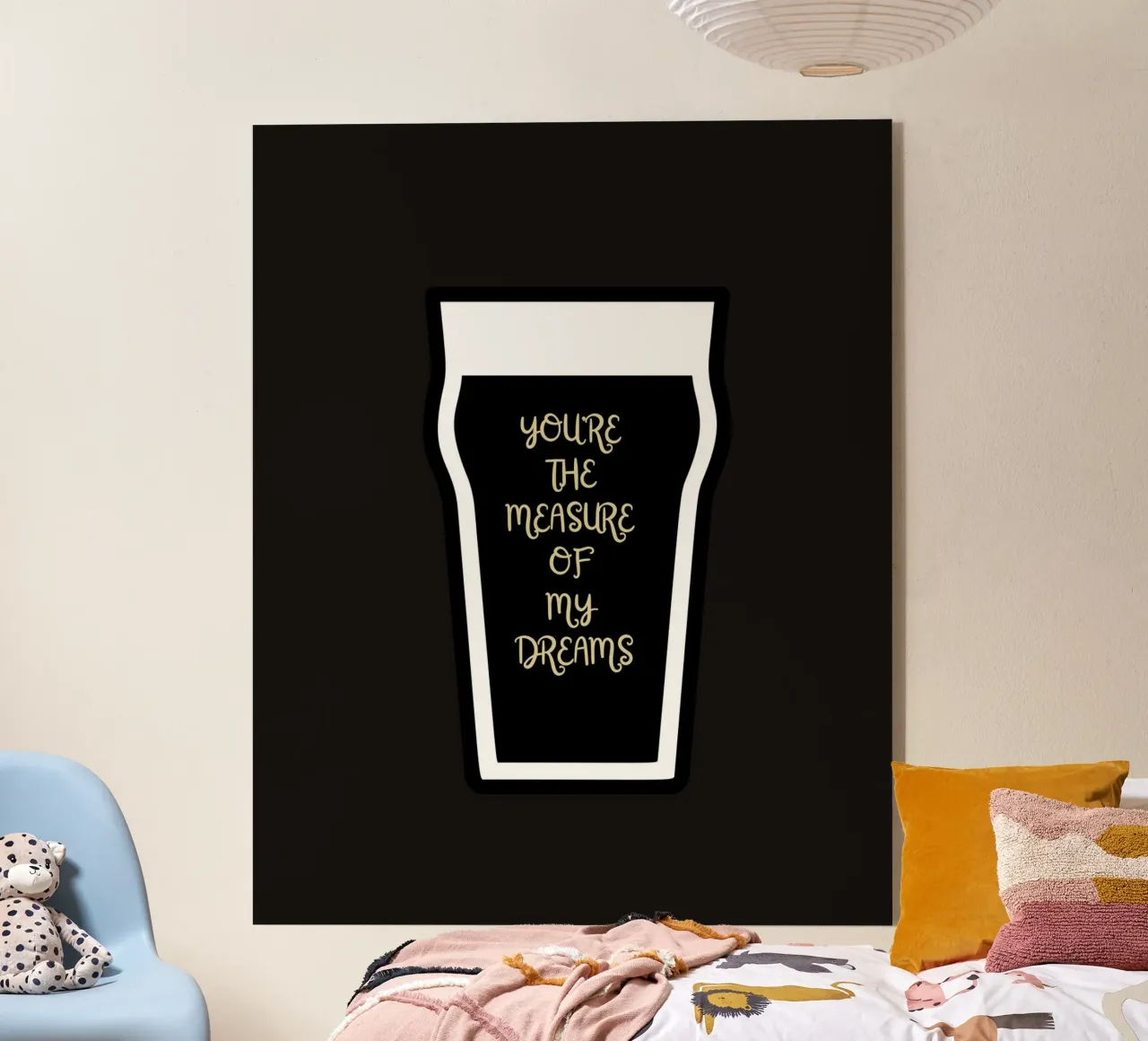 You're the measure of my Dreams - Irish song lyrics plexiglass da Melty Shirts