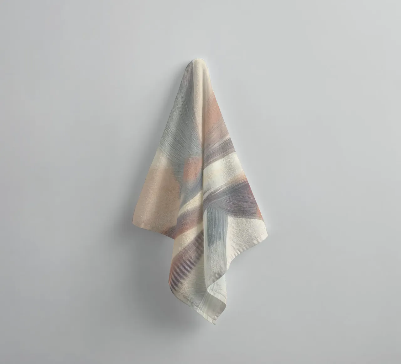Forme astratte in colori tenui asciugamano da bagno da Imagine