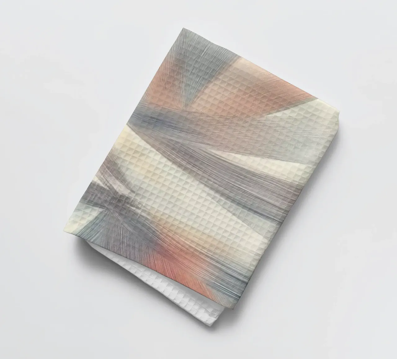 Forme astratte in colori tenui canovaccio da cucina da Imagine